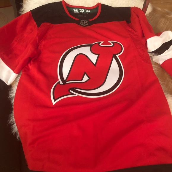 SOLD!Auth. Adidas New Jersey Devils Home Jers SZ S - Picture 5 of 13